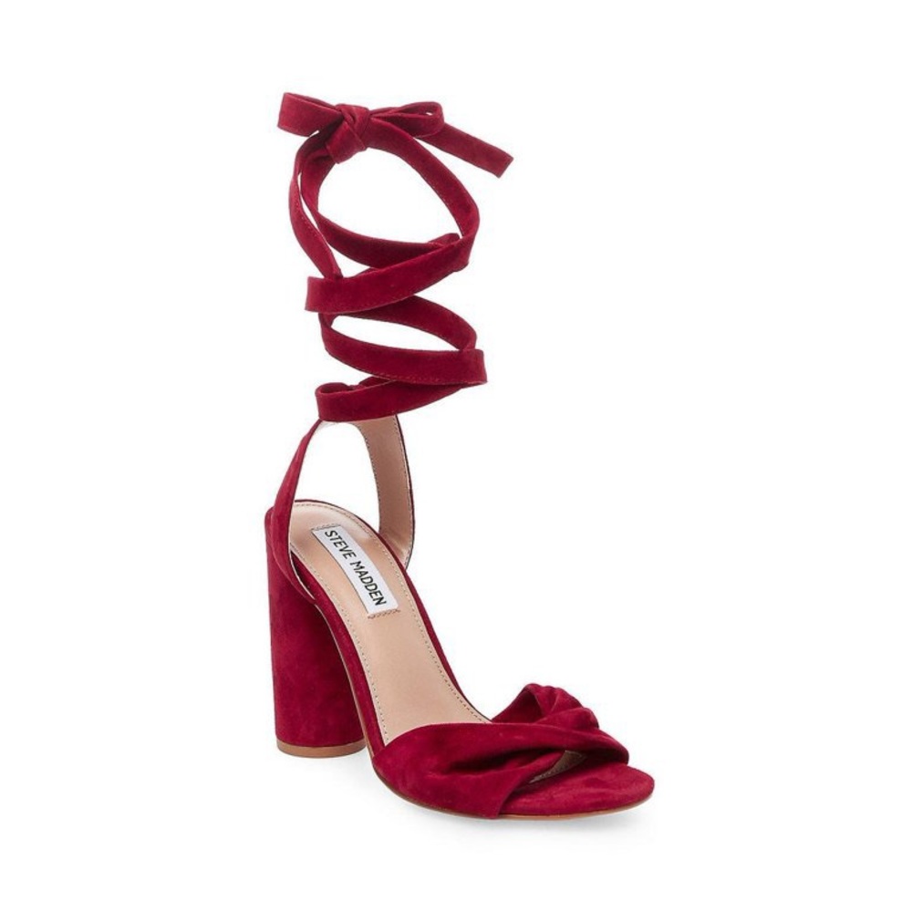 Steve Madden Clary Red Suede